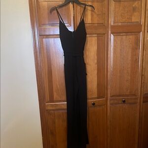 Emerald Sundae Black Jumpsuit w/mesh back